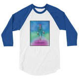 La Dama Loteria Women's 3/4 sleeve raglan shirt