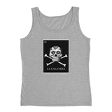 La Calavera Loteria B&W Women's Tank