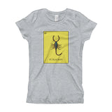 El Alacran Loteria Girl's T-Shirt