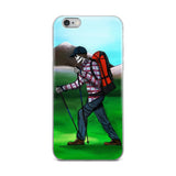 El Senderista (Hiker) Loteria iPhone Case