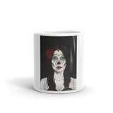 Catrina Dia de los Muertos (Day of the Dead) mug by Pilar Grother