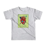 El Corazon Loteria kids 2-6 yrs t-shirt