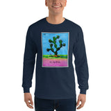 El Nopal Loteria Mens Long Sleeve T-Shirt