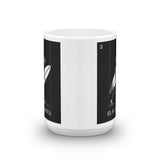 El Surfista B&W Mug