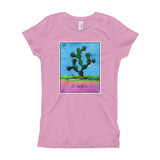 El Nopal Loteria Girl's T-Shirt