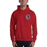Rosa Drip Checker Board Small Logo Hoodie