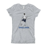 El Futbolista England Plain Girl's T-Shirt