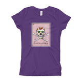 La Calavera Loteria Girl's T-Shirt