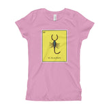 El Alacran Loteria Girl's T-Shirt