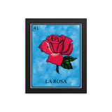La Rosa Loteria Framed poster