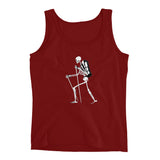 El Senderista (Hiker) Skeleton Women's Tank