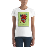 El Corazon Loteria Women's t-shirt