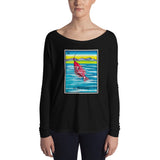 El Pescado Loteria Womens Long Sleeve Tee