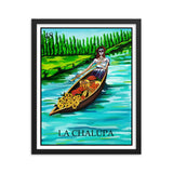 La Chalupa Loteria Framed photo paper poster