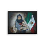 La Soldadera Framed photo paper poster