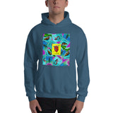 Las Damas Corazon Loteria All-Over Hoodie