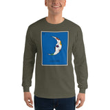 La Luna Loteria Mens Long Sleeve T-Shirt