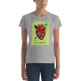 El Corazon Loteria Women's t-shirt