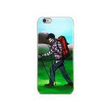 El Senderista (Hiker) Loteria iPhone Case