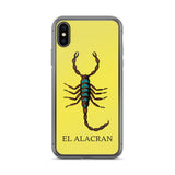 El Alacran Loteria iPhone Case
