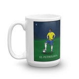 El Futbolista Brazil Mug