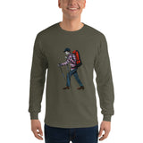 El Senderista (Hiker) Men's Long Sleeve T-Shirt