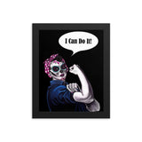 Rosie the Riveter Framed photo paper poster