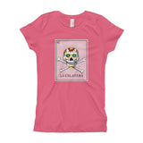 La Calavera Loteria Girl's T-Shirt