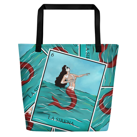La Sirena All-Over Beach Bag