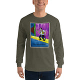 El Borracho Loteria Mens Long Sleeve T-Shirt