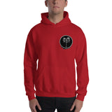 Palma Drip B&W Small Logo Hoodie