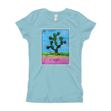 El Nopal Loteria Girl's T-Shirt