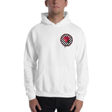 Rosa Drip Checker Board Small Logo Hoodie