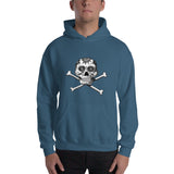 La Calavera Loteria B&W Plain Hoodie