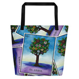 El Arbol Loteria All-Over Beach Bag