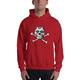 La Calavera Loteria B&W Plain Hoodie