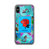 Las Damas Rosa Loteria All-Over iPhone Case