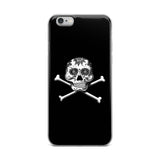 La Calavera Loteria B&W Plain iPhone Case