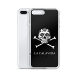 La Calavera Loteria B&W iPhone Case