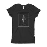 La Dama Loteria B&W Girl's T-Shirt