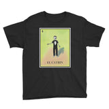El Catrin Loteria boys t-shirt pilar grother black