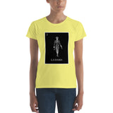 La Dama Loteria B&W Women's t-shirt