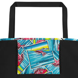 El Pescado Loteria All-Over Beach Bag