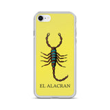 El Alacran Loteria iPhone Case