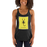 El Alacran Loteria Women's Racerback Tank