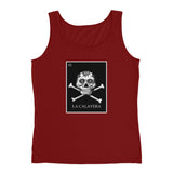 La Calavera Loteria B&W Women's Tank