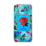 Las Damas Rosa Loteria All-Over iPhone Case
