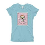 La Calavera Loteria Girl's T-Shirt