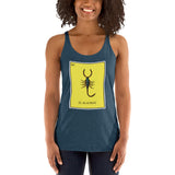 El Alacran Loteria Women's Racerback Tank