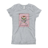La Calavera Loteria Girl's T-Shirt